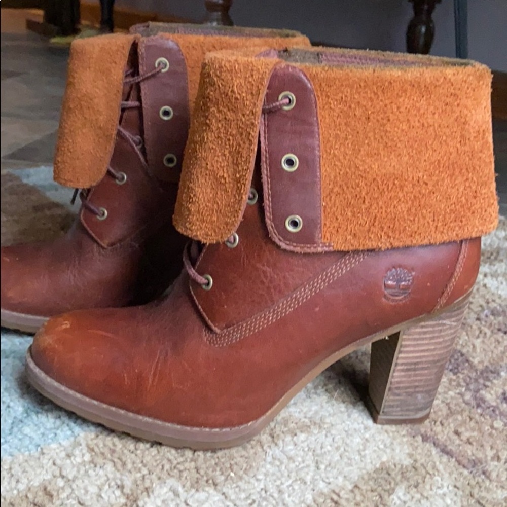 COPY - Timberland Earthkeepers 3in heel lace up boots. - Picture 3 of 10